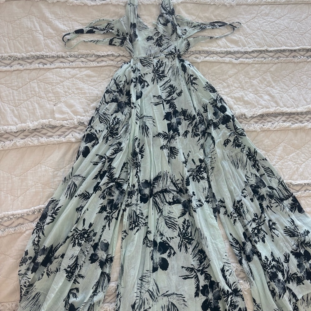 Free People Halter Maxi Dress